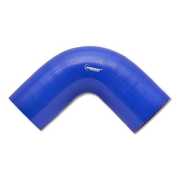 Vibrant Performance 4 PLY 90 DEGREE ELBOW, 2IN I.D. X 7.5IN LEG LENGTH - BLUE 2740B